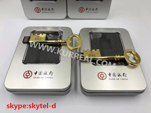 skeleton gold key usb flash drives,skeleton key usb memory sticks,skeleton key giveaways