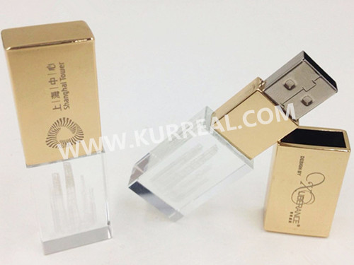 crystal usb flash drives,led light up logo usb memory sticks,crystal usb giveaways