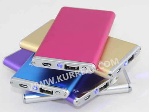 Rechargeable 3000mAh Ultra Slim Power Banks Chargers Gift Sets UL Certified