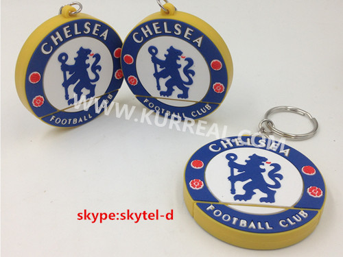 customized pvc usb flash drives,football club giveaways,chelsea football club gifts