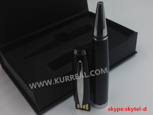 Corporate Promotional Gifts Stylus USB Flash Drives Ball Pens Packed in Gift Box