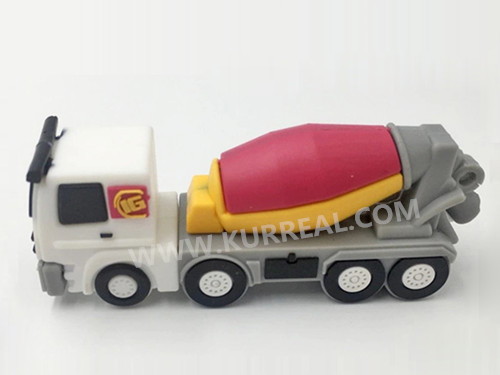 Fascinating Custom Cement Mixer Truck USB Flash Drives Gifts For Building Material Companies