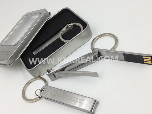 nail clipper usb memory sticks,metal usb flash drives,nail clipper usb gifts