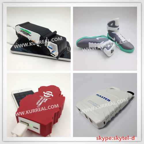 customized christmas gifts,customized 3d pvc power banks,powerbanks christmas giveaways