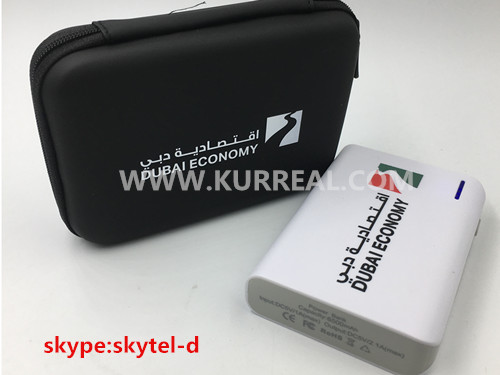 Electronic Gadgets Promotional Customized Power Banks Travel Charger Gift Sets