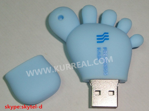 customized foot usb flash drives,foot usb sticks,foot usb gifts