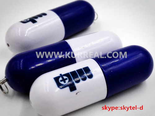 Pharma Corporate Gifts Giveaways Ideas, Customized Pill USB Memory Sticks Or Capsule USB Flash Drives