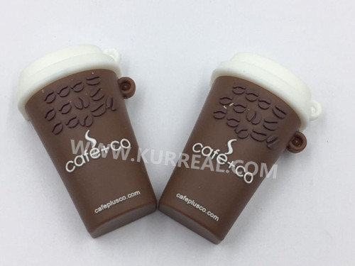 coffee cup usb gifts,cheap custom usb flash drives,coffeehouse companies giveaways