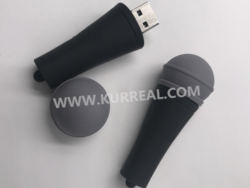 customized microphone usb flash drives,outdoor concert gifts,microphone usb sticks