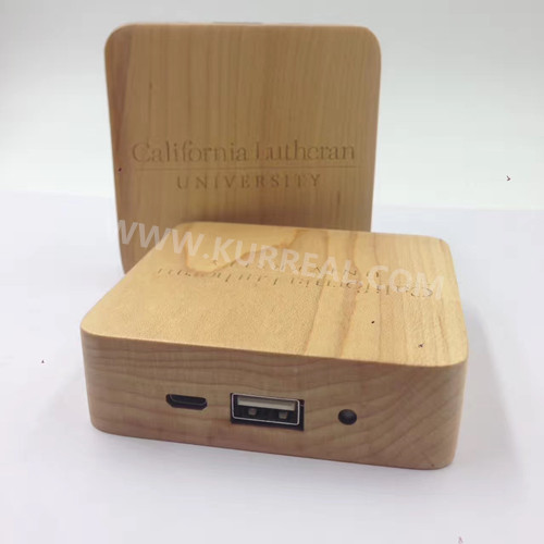 wood power banks 5200mah,bamboo powerbanks,university giveaways