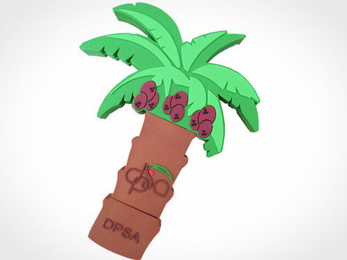 Unique Custom Coconut Palm Tree Shaped USB Flash Drives 16GB Gifts