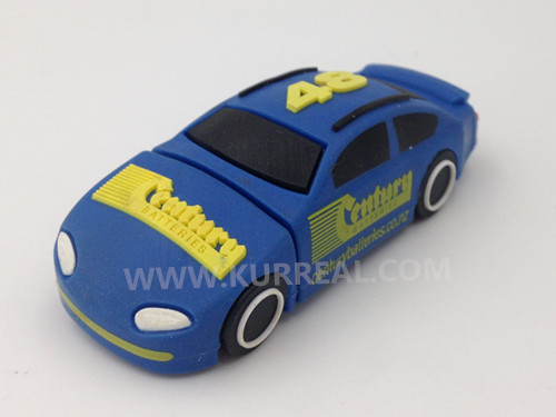 Cool Customized 3D PVC Car Shaped USB Flash Drives Gifts Giveaways Items