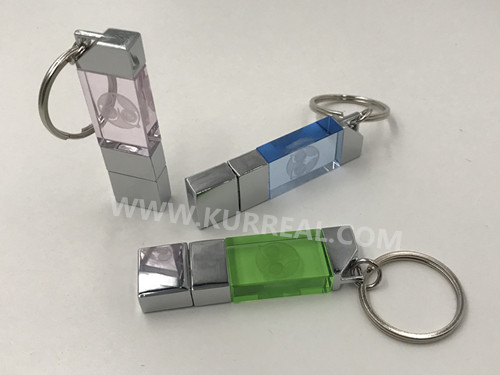 crystal usb flash drives,led logo usb memory sticks,business gifts ideas