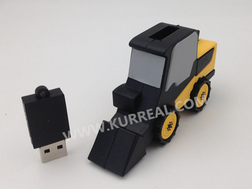 customized bulldozer usb flash drives,usb memory sticks 32gb,bulldozer usb gifts