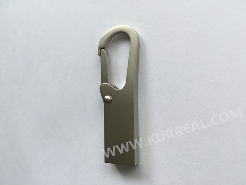 32GB Metal Customized Carabiner USB Flash Drives Memory Sticks Factory Wholesale