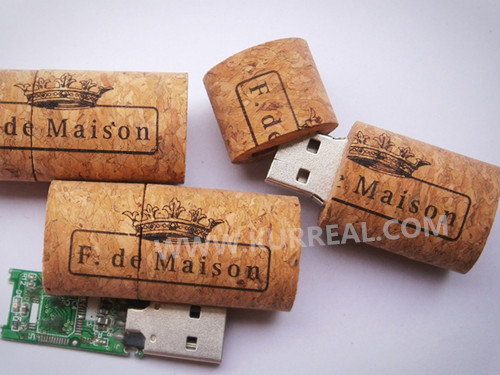 custom wine cork usb flash drives,wood usb memory sticks,wine producing companies gifts