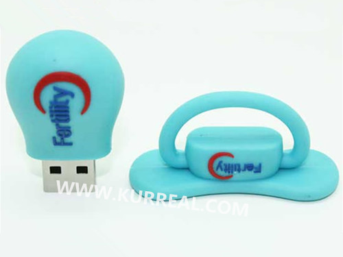 Adorable Customized Baby Nipple USB Flash Drives Gifts Giveaways For Obstetric Patients