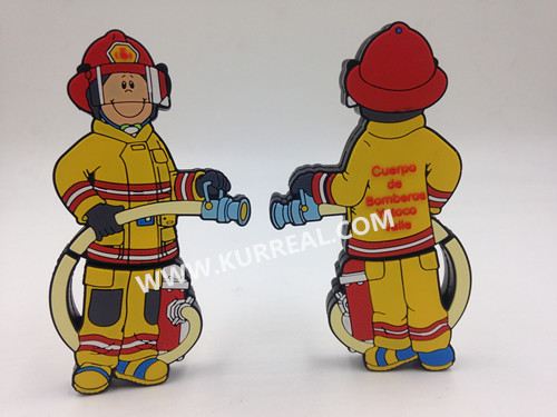 Customized Firefighter Fireman Character USB Flash Drives Gifts Giveaways