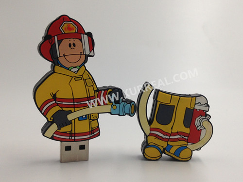 fireman usb flash drives,firefighter usb memory sticks,fireman gifts