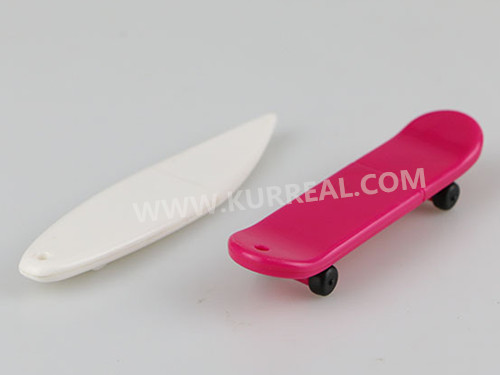 Novelty Customized Sports Surfboard USB 2.0 Flash Drive Gifts Giveaways Ideas