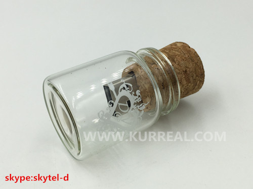 glass bottle usb with cork,glass jar usb flash drives 16gb,glass bottle usb giveaways