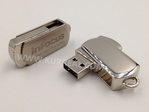 metal swivel usb flash drives,swivel usb memory sticks with key chain,trade shows gifts