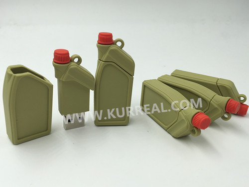 oil bottle usb flash drives 8gb,oil bottle usb memory sticks,oil and energy companies giveaways