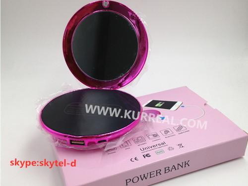 beauty companies gifts,mirror power banks,power banks giveaways for beauty companies