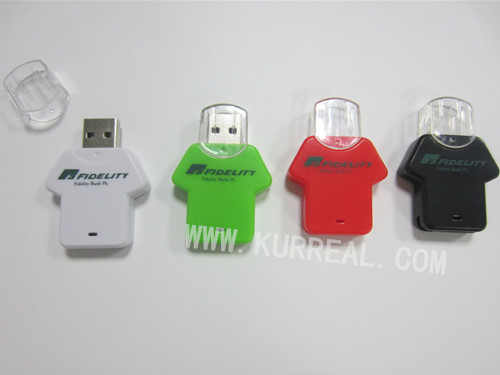 Promo Custom T-Shirt Clothing Shaped USB Flash Drives USB Flash Drives Gifts