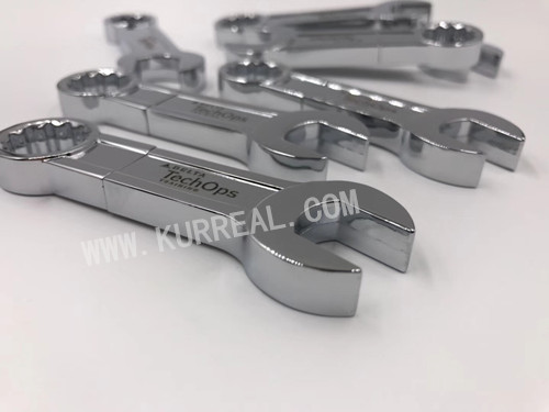 combination wrench usb,metal usb flash drives,delta techops company gifts