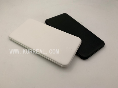 New Ultra Slim Portable Charger Power Banks 5000mAh With Built In 3 In 1 Cable Factory Wholesale