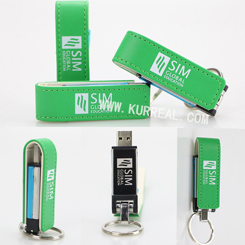 leather usb flash drives keychain,leather usb memory sticks 16gb,executive conference giveaways