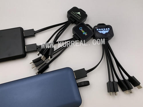 led light up logo charging cables factory,charging cables conference gifts for attendees,conference gifts for customers