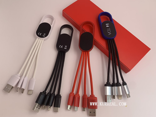 carabiner charging cables,christmas employees gifts,charging cables christmas clients gifts